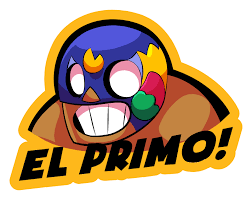 El primo throws a flurry of punches at his enemies. Brawl Stars El Primo Sticker Sticker Mania