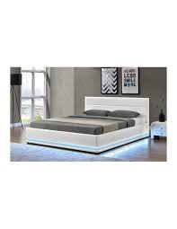 Le lit coffre est la solution alternative gain de place pour votre chambre ! Lit Led Avec Coffre De Rangement Ava Blanc Luxury Design Bed