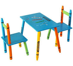 Buy Bebe Style Crayon Table And Chair Set Blue At Argos Co Uk Visit Argos Co Uk To Shop Onlin Kids Wooden Table Wooden Childrens Table Kids Table And Chairs