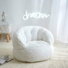 Urban Shop Faux Fur Kids Size Bean Bag Chair Multiple Colors Walmart Com Bean Bag Chair Bean Bag Chair Kids Kid Room Decor
