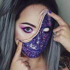 Maybe you would like to learn more about one of these? 46 Glittery Halloween Makeup Ideas Halloween Makeup Makeup Halloween Looks