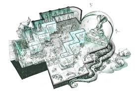 You are a 5th year at hogwarts and you're sitting in the slytherin common room trying to stay there aren't any windows for you to see outside, but since the common room is submerged under. Slytherin Common Room Redesign Illustration West 55