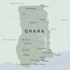 Roads, streets and buildings on satellite photos; Ghana Traveler View Travelers Health Cdc