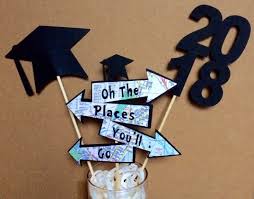 Oh The Places You Ll Go Graduation Centerpiece Map Centerpiece Table Decor Gr Graduation Center Pieces Graduation Party Themes Graduation Table Centerpieces