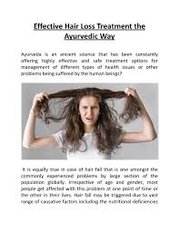 The practice of lubricating your nasal passages with ayurvedic herbal oils is called 'nasya' kriya. Effective Hair Loss Treatment The Ayurvedic Way By Nidanam Wellness Issuu