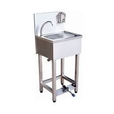 es ap 110 / foot pedal sink stainless