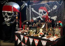 It would also be a great set up for a. Pirate Theme For A Kid S Birthday Party Bookeventz Pirate Themed Birthday Party Pirate Birthday Party Pirate Party Decorations