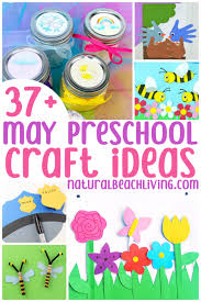 Sensory play ideas for kids that love slime, sand, and other tactile learning. 37 May Preschool Crafts Spring Art And Craft Activities Natural Beach Living