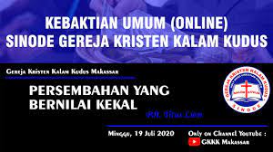 Namun pak haji tersebut tetap ngegas dan ngotot minta ibadah bubar. Kebaktian Umum Online Sinode Gereja Kristen Kalam Kudus Minggu 19 Juli 2020 Youtube