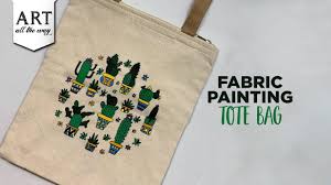 This blank canvas tote bag is one of them. Fabric Painting Tote Bag Diy Fabric Painting Diy Tote Bag Youtube