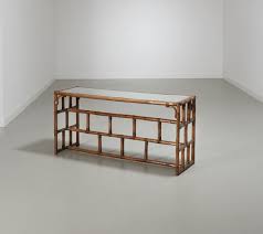 atelier vime rattan console italy canape rotin table basse bois table basse metal