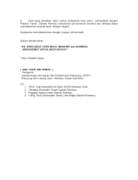 Contoh Surat Notis Keluar Rumah Sewa Letter 7saudara Com