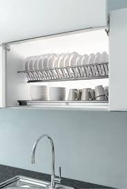 Stainless Steel 2 Tier Inside Kitchen Cabinet Dish Drying Racks Drainer Plate Higoldamerica Inside Kitchen Cabinets Modern Kitchen Sinks Modern Kitchen