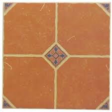 U S Ceramic Tile Terra Cotta 16 In X 16 In Ceramic Floor Tile 14 22 Sq Ft Case Uftt400 16 The Home Depot Ceramic Floor Tile Ceramic Floor Tile Floor