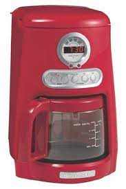 What are you waiting for? Kitchenaid Kcm511er 10 Cup Programmable Coffeemaker Empire Red This Is My Coffee Pot I Ve Had It For 9 Years An Kitchen Aid Coffee Maker Kitchen Aid Coffee