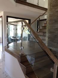 Please feel free to browse our photo gallery of installed glass railings for decks, as well as for your landing and stairs. Glass Balusters For Railings Single Stainless Steel Glass Railing Stairs Glass Railing Stairs Modern Stairs Indoor Stair Railing
