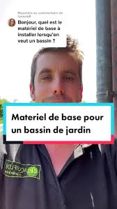 Matériel essentiel pour créer un bassin de jardin