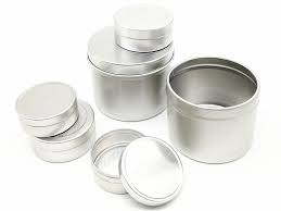 I save all my lids until i am ready to turn them into earrings, necklaces, ornaments or decorations for the home or garden. Tin Containers Metal Tins Small Metal Containers