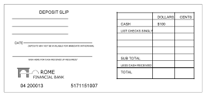 For example, cash and checks go in different sections, and getting cashback from your deposit requires an additional step. 37 Bank Deposit Slip Templates Examples á… Templatelab