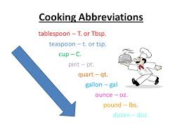 Lowercase to emphasize that you want the larger spoon instead of the . Basic Cooking Skills Test Ppt Video Online Download