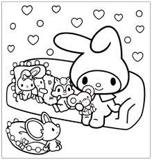 Have you ever wondered about the dichotomy between bunny and rabbit? Get This Kawaii Bunny Coloring Pages To Print