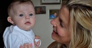 Daisy Walsh was more than a little excited to meet her little sister.