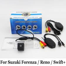 For Suzuki Forenza Reno Swift Rca Aux Wire Or Wireless Camera Hd Ccd Night Vision Car Rear View Parking C Car Parking Camera Car Camera Parking Camera