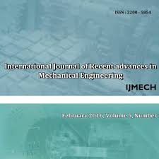 International Journal Of Recent Advances In Mechanical Engineering Ijmech Is A Peer Reviewed Open A Mechanical Engineering Operations Management Engineering