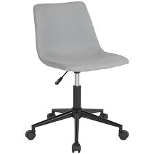 Not available for shipping add to cart. Sara Modern Light Gray Fabric Task Chair Eurway