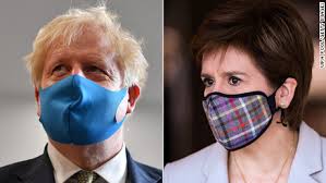 Police have said they will not take action after nicola sturgeon was photographed with her mask briefly off at a funeral. 2020 Stretched The Social Fabric Of The United Kingdom 2021 Could Rip It To Pieces Cnn