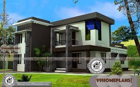 Designed to be built as single detached, the minimum setbacks from boundary fence are, 2 meters on both sides and back and 3 meters at the front. Inexpensive Small House Plans 90 Double Storey Homes Flats
