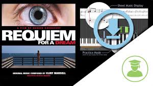 Эллен берстин, джаред лето, дженнифер коннелли и др. Midi File Requiem For A Dream Clint Mansell Pianolab