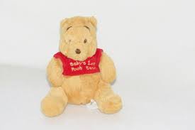 6 Babies R Us Disney Winnie Baby S 1st Pooh Bear First Rattle Stuffed Plush Toy Disney Stuffed Animals Baby Plush Toys Plush Toy