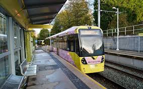 Burton Road Manchester Metrolink Manchester Metrolink Light Rail Vehicle Manchester