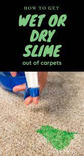 This method is similar to the one that uses warm water, but club soda adds a bit of zing to your cleaning power. How To Get Wet Or Dry Slime Out Of Carpets Slime Out Of Carpet Cleaning Hacks Get Slime Out Of Carpet