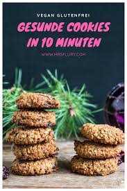 Gesunde Haferflocken Cookies Vegan Backen Mrs Flury Rezept Gesunde Cookies Hafer Kekse Gesunde Kekse