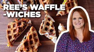 Ree Drummond Makes 4 Types Of Wafflewich Waffle Sandwiches The Pioneer Woman Food Food Network Recipes Food Network Recipes Pioneer Woman Waffle Sandwich