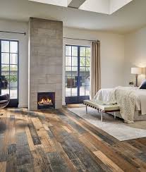 Mixed Species Hardwood Flooring In Master Bedroom Rustic Hardwood Floors Wood Floor Design Floor Design