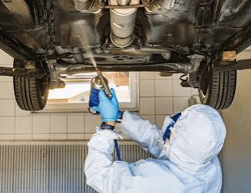 Car anti rust underbody coating