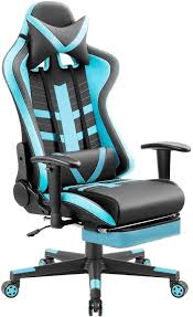 Blue Neon Gaming Chairs Racing Chair Best Computer Chairs Office Chair