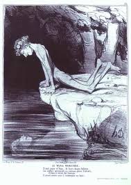The Beautiful Narcissus 1842 By Honore Daumier Realism Caricature Bibliotheque Nationale De France Bnf Honore Daumier Painting Reproductions Realism Art