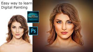 New Photoshop Digital Portrait Painting Photoshop Tutorials For Beginners Photoshop Painting Tutorial Portrait Photoshop Photoshop Portrait Tutorial