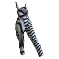 Black And White Striped Overalls Shorts Striped Overalls Dungarees Polyvore Png Fillers Vintage Girls Clothes Fashion Clothes