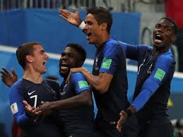 Samuel yves um titi (french pronunciation: Umtiti Kopft Frankreich Ins Finale Fussball