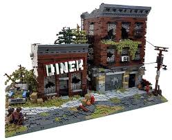 Building Of Despair Diner Lego Idees Lego Maison Lego