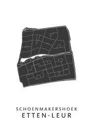 Search only for schoenmakershoek etten leur Etten Leur Schoenmakershoek Wijkkaart Wit
