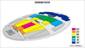 rabobank theater bakersfield seating chart