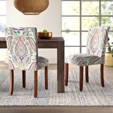 Parsons chairs provide maximum comfort while dining. Skirted Parsons Dining Chair Wayfair