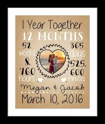 First Anniversary Together Dating Anniversary 1 By Printsinspired 1 Year Anniversary Gifts 3rd Year Anniversary Gifts Boyfriend Anniversary Gifts If you are looking for one year dating anniversary gifts, you are on the right page. year anniversary gifts