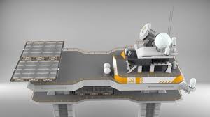 Radar Platform 2 3d Model 3d Model Architecture Building Environment Concept Art